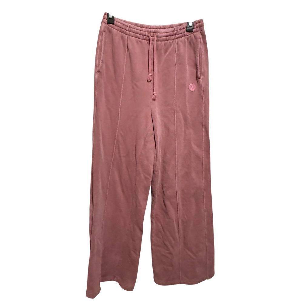 Victorias Secret PINK Sweatpants Women Small Wide Leg Athleisure Loungewear